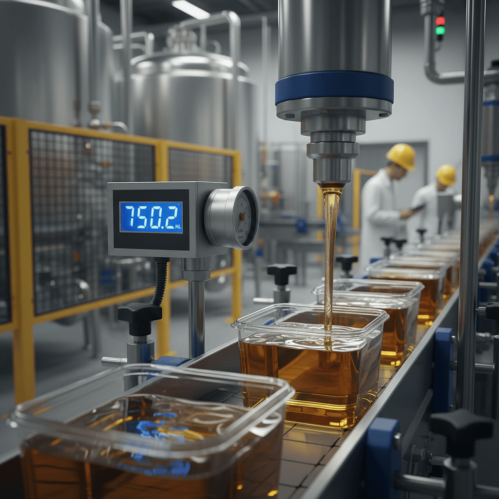 Close-up of polymer additives and measurement instruments for carbon emissions tracking